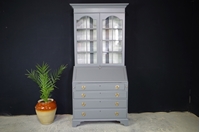 Picture of Antique Secretaire Bookcase / Georgian Bureau