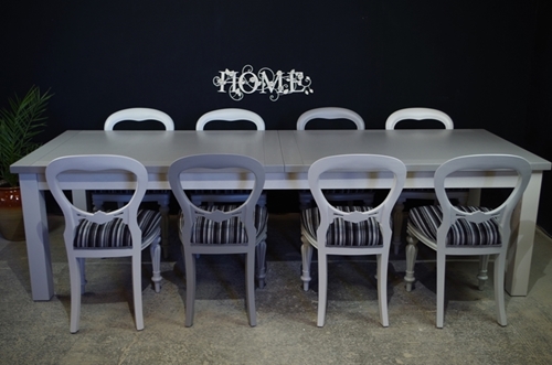 Picture of Large Antique and Modern Combo Dining Set
