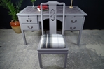 Picture of Vintage Desk with Carved Dragon Chair