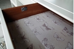 Picture of Stag Dressing Table with Stool - Butterflies theme