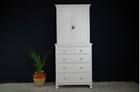 Picture of Antique Mahogany Linen Press