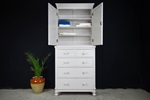 Picture of Antique Mahogany Linen Press