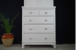 Picture of Antique Mahogany Linen Press