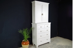 Picture of Antique Mahogany Linen Press