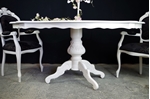 Picture of French Style Dining Table with 6 Louis Chairs