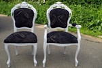 Picture of French Style Dining Table with 6 Louis Chairs