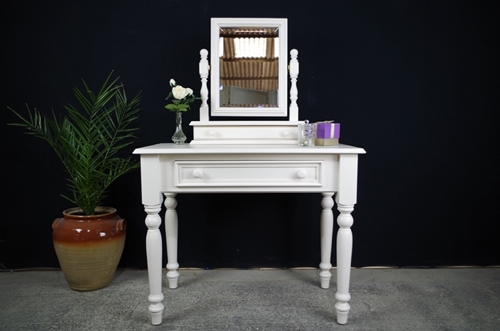 Picture of New Pine Fayette Dressing Table including mirror