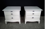 Picture of Pair of Stag Bedside Tables
