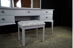 Picture of Stag Dressing Table with Stool in Parma Grey