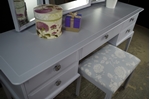 Picture of Stag Dressing Table with Stool in Parma Grey