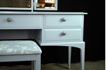 Picture of Stag Dressing Table with Stool in Parma Grey