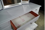 Picture of Stag Dressing Table with Stool in Parma Grey