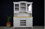 Picture of Large Country Pine Dresser with Wine Racks