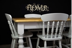 Picture of 5ft 6in Pine Farmhouse Table + 6 New Spindleback Chairs
