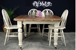 Picture of Victorian Extending Wind Out Table and 6 Wheelback Chairs