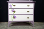Picture of Art Deco 1920s Dressing Table with Original Flower Art