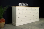 Picture of Huge 19 Drawer Pine Merchant's Chest