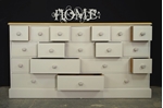 Picture of Huge 19 Drawer Pine Merchant's Chest