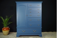 Picture of Reproduction Georgian Compactum Gentleman's Wardrobe