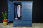 Picture of Reproduction Georgian Compactum Gentleman's Wardrobe
