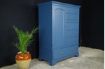 Picture of Reproduction Georgian Compactum Gentleman's Wardrobe