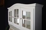Picture of Country Pine Dresser with Curved Display Doors in Titania