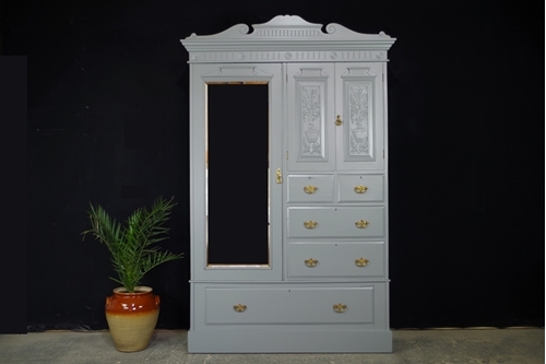 Picture of Late Victorian Compactum Wardrobe