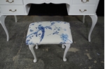 Picture of Vintage French Style Dressing Table with Stool