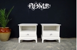 Picture of Pair of Stag One Drawer and Shelf Bedside Tables