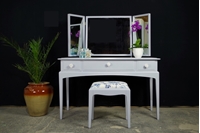 Picture of Petite Stag Minstrel Dressing Table with Stool