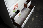 Picture of Stag Tall 7 Drawer Chest Peonies + Roses Artistic Design