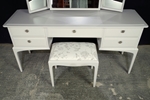Picture of Stag Dressing Table with Stool in Pavilion Grey
