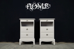 Picture of Pair of Stag Tea Shelf Bedside Tables