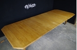 Picture of Antique Oak MacKenzie & Mitchell Wind-Out Table (1870)