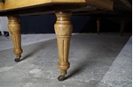 Picture of Antique Oak MacKenzie & Mitchell Wind-Out Table (1870)