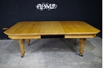 Picture of Antique Oak MacKenzie & Mitchell Wind-Out Table (1870)