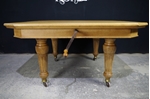 Picture of Antique Oak MacKenzie & Mitchell Wind-Out Table (1870)