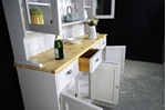 Picture of Large Country style Pine Dresser - 4 Door Base