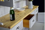 Picture of Large Country style Pine Dresser - 4 Door Base
