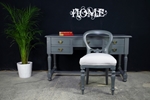 Picture of Vintage Elm Desk with Chair