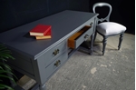 Picture of Vintage Elm Desk with Chair