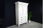 Picture of Antique Victorian Mahogany Linen Press