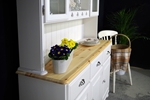 Picture of Country Pine Dresser in Skimming Stone