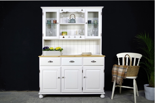 Picture of Country Pine Dresser in Skimming Stone
