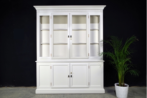 Picture of Wide Display Cabinet in Spell Grey