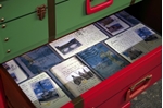 Picture of Travel Themed Stag 7 Drawer Tall Chest - Rectory Red