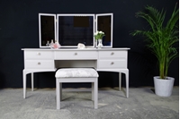 Picture of Stag Dressing Table with Stool - Pavilion Roses