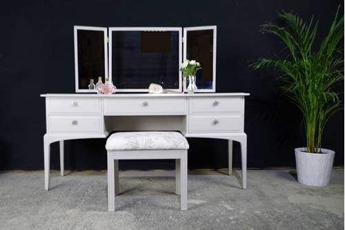 Picture of Stag Dressing Table with Stool - Pavilion Roses