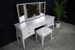 Picture of Stag Dressing Table with Stool - Pavilion Roses