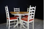 Picture of New Manduria Pine Extendable Pedestal Table